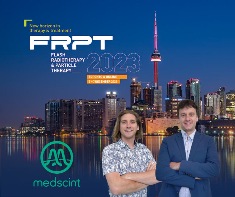 Medscint meets ⚡FLASH-RT international leaders at the FRPT 2023 conference in Toronto – 🍁CANADA